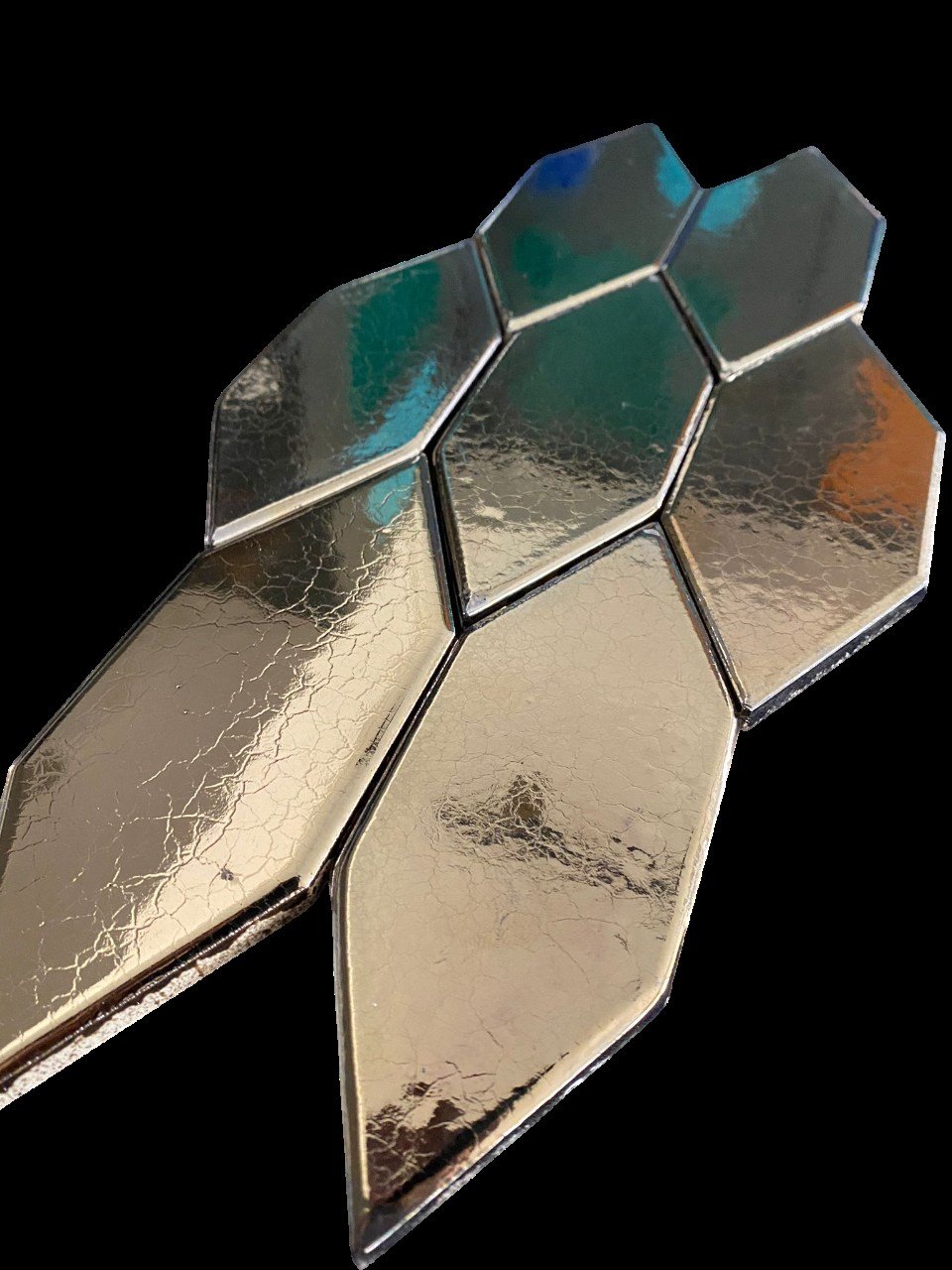Armada Çini 05X15 Cm Düz Yaprak Bronz Seramik