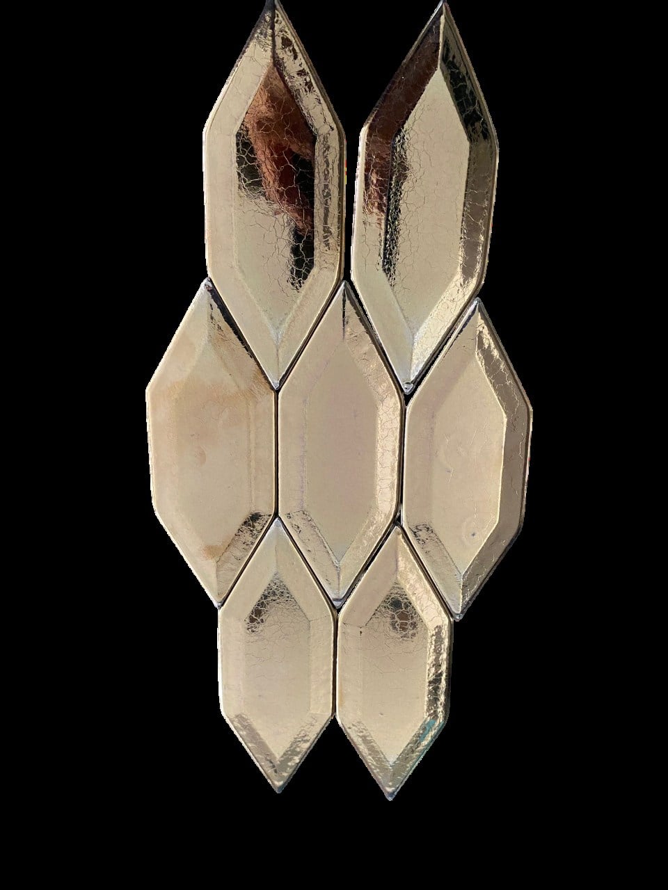 Armada Çini 05X15 Cm Metro Yaprak Bronz Seramik
