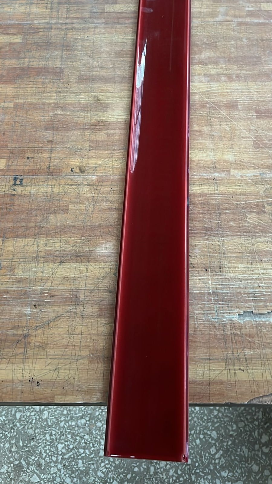 Armada Çini 10X100 Bar Önü Bordo Çini Seramik