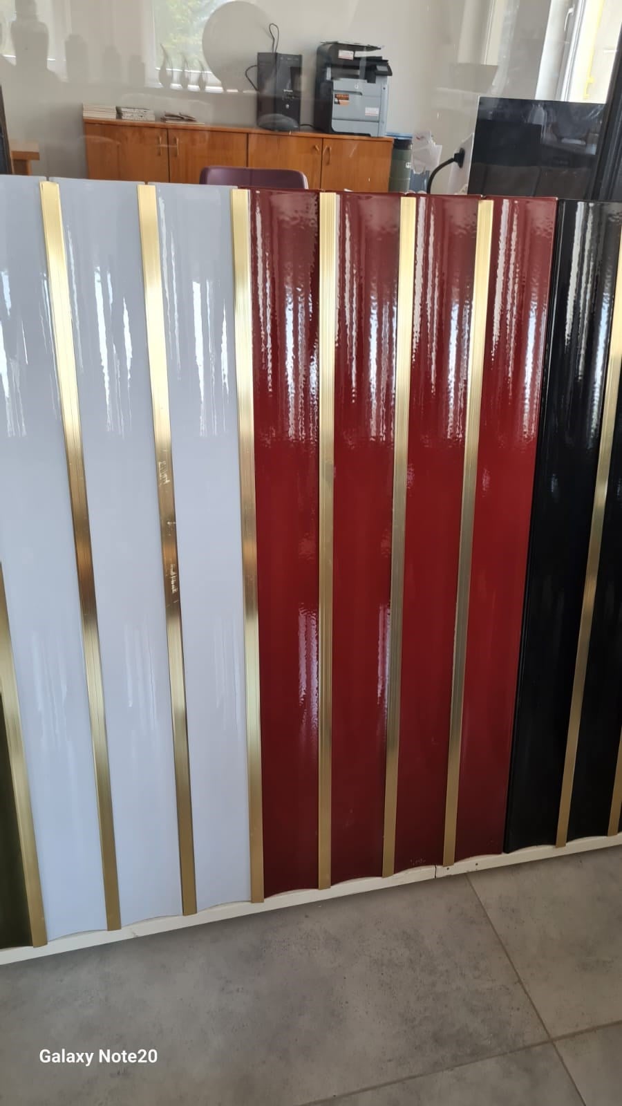 Armada Çini 10X100 Bar Önü Bordo Çini Seramik