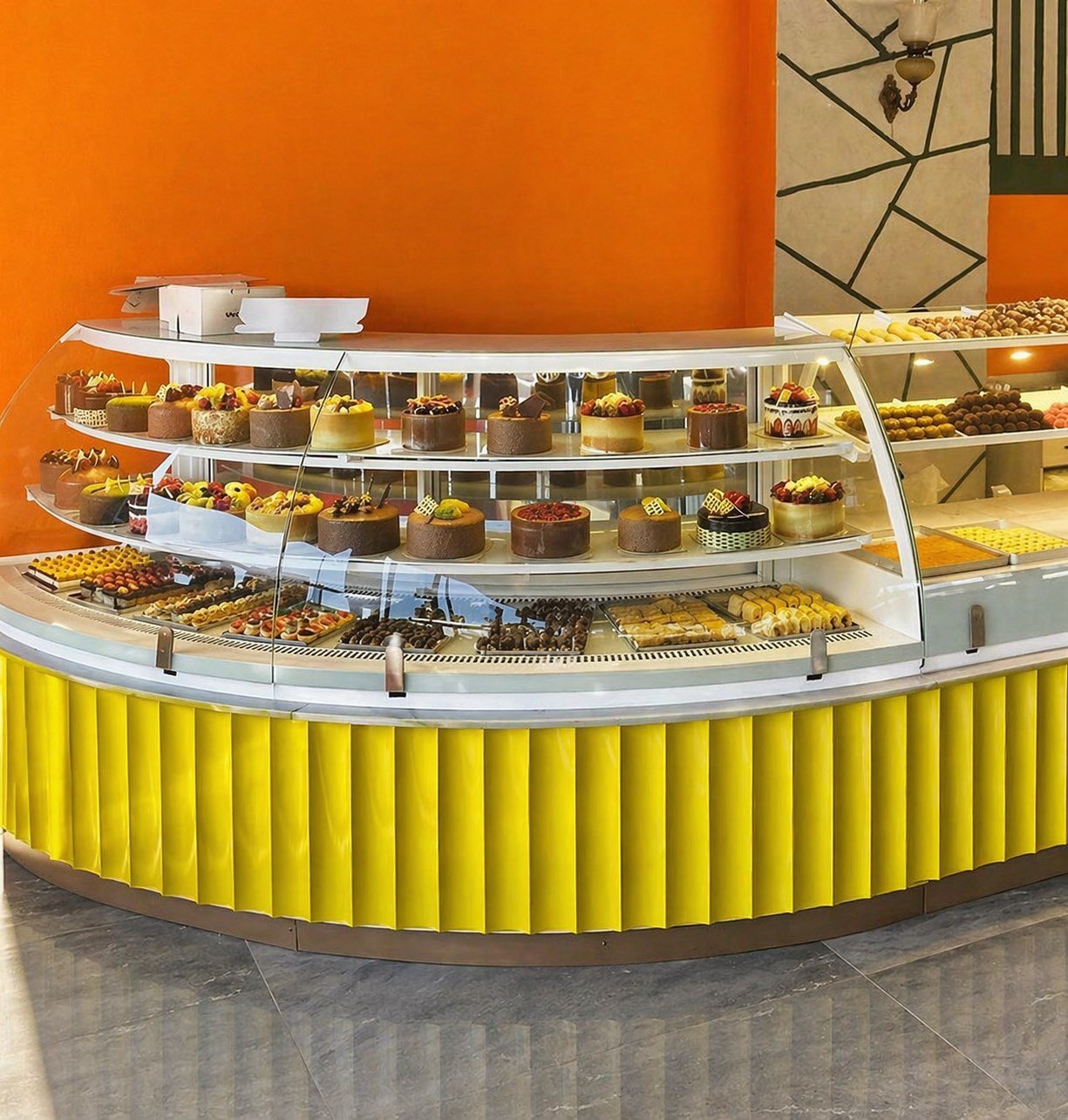 Armada Çini 10X100 Bar Önü Sarı Çini Seramik