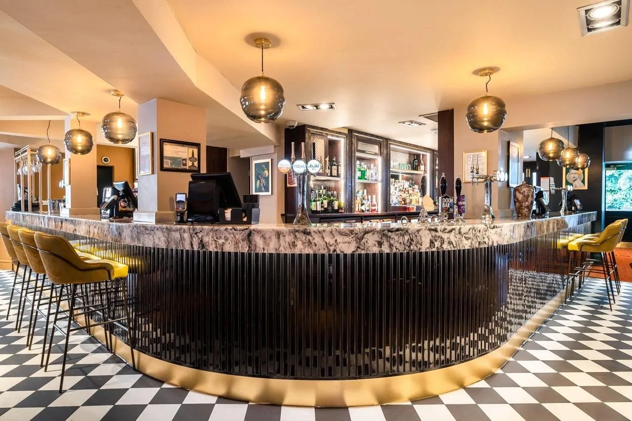 Armada Çini 10X100 Bar Önü Siyah Çini Seramik