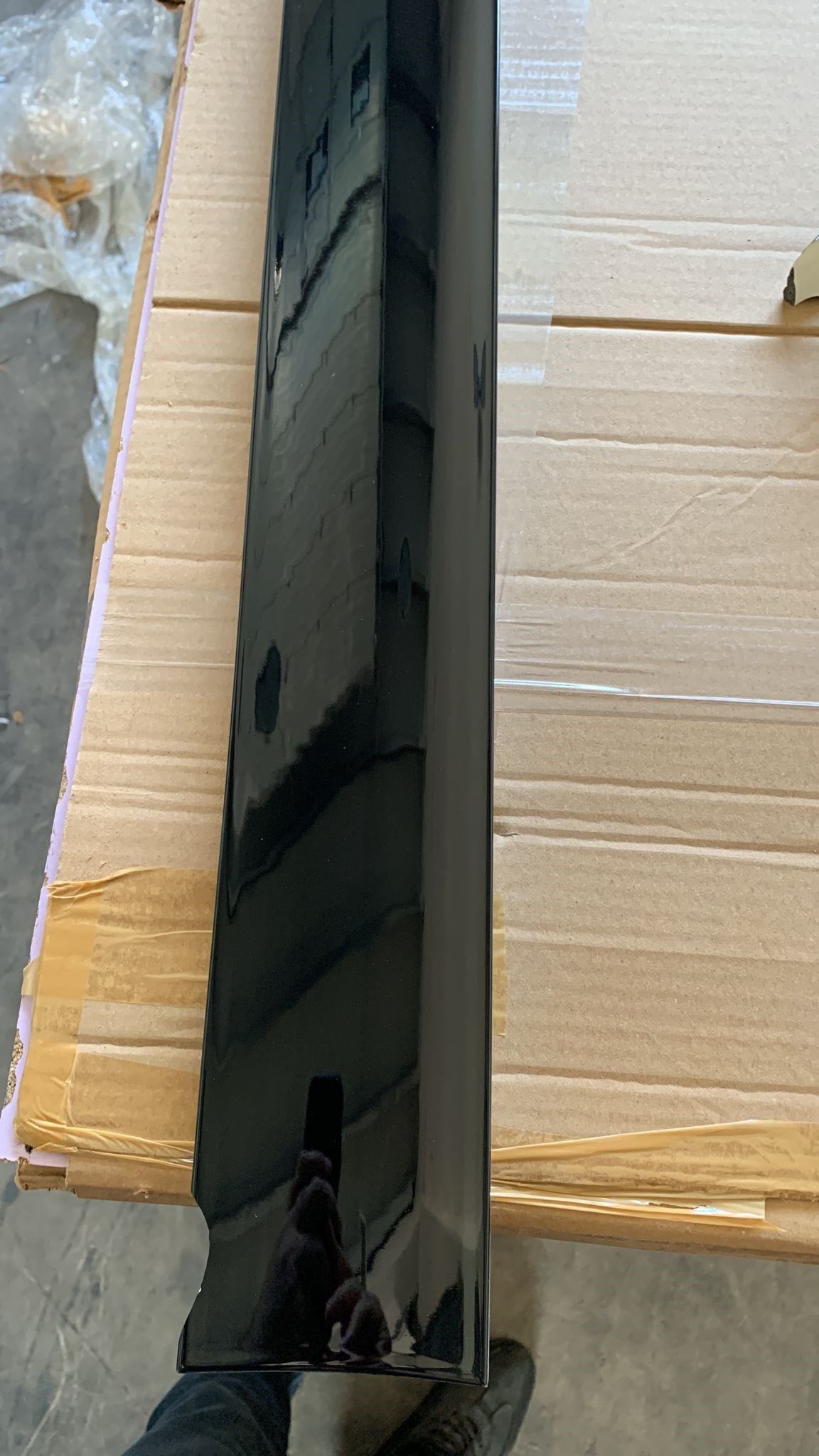 Armada Çini 10X100 Bar Önü Siyah Çini Seramik