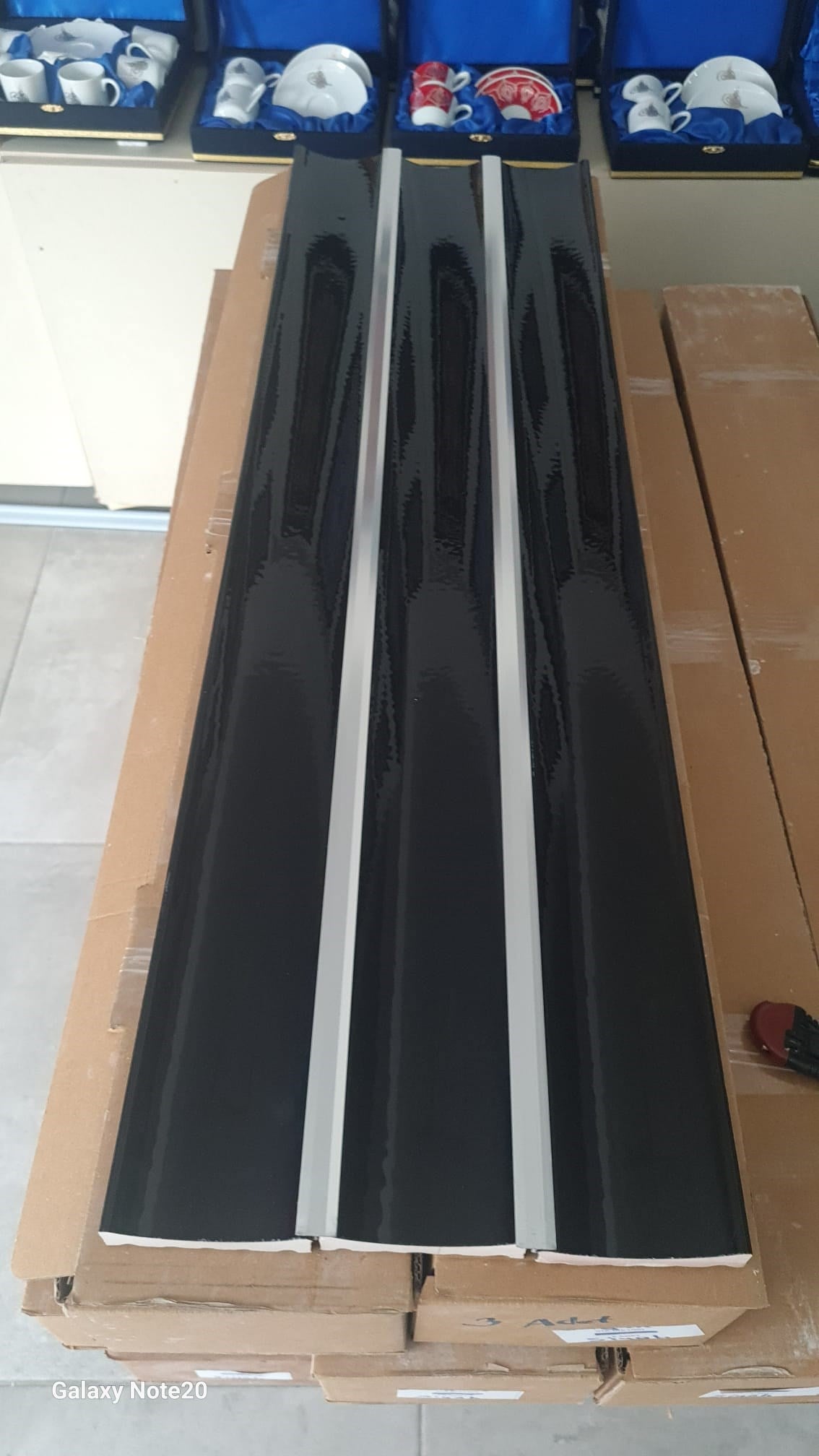 Armada Çini 10X100 Bar Önü Siyah Çini Seramik