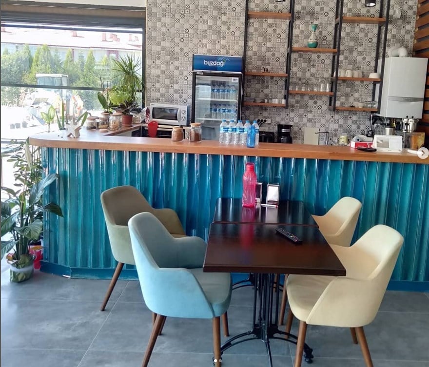 Armada Çini 10X100 Bar Önü Turkuaz Çini Seramik