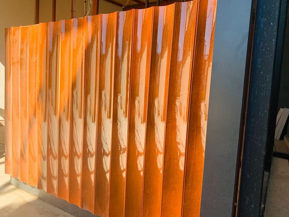 Armada Çini 10X100 Bar Önü Turuncu Çini Seramik