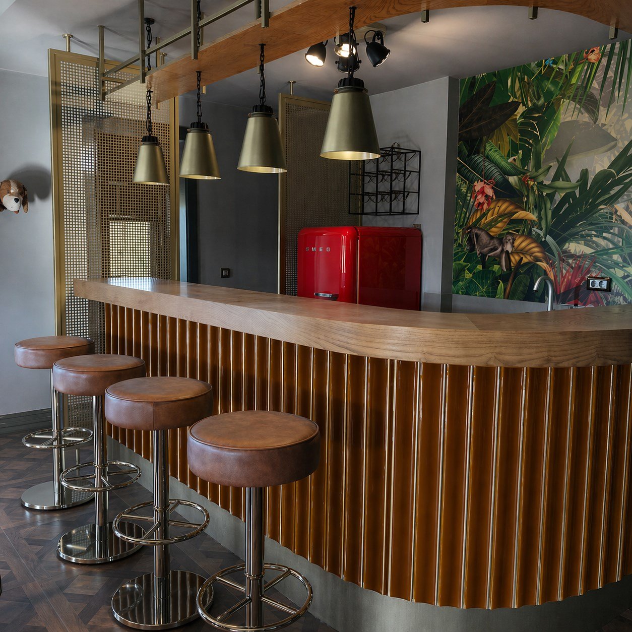 Armada Çini 10X101 Bar Önü Karamel Çini Seramik