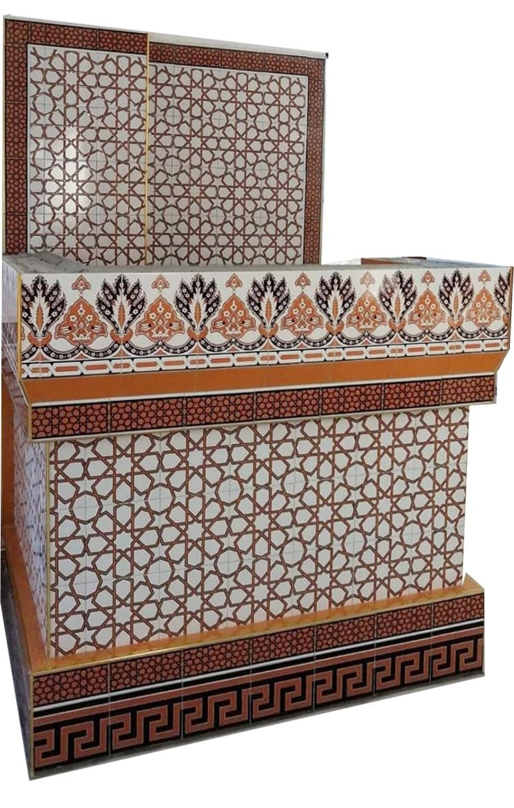 Armada Çini 120X220 Köşeli Balkon Kürsü