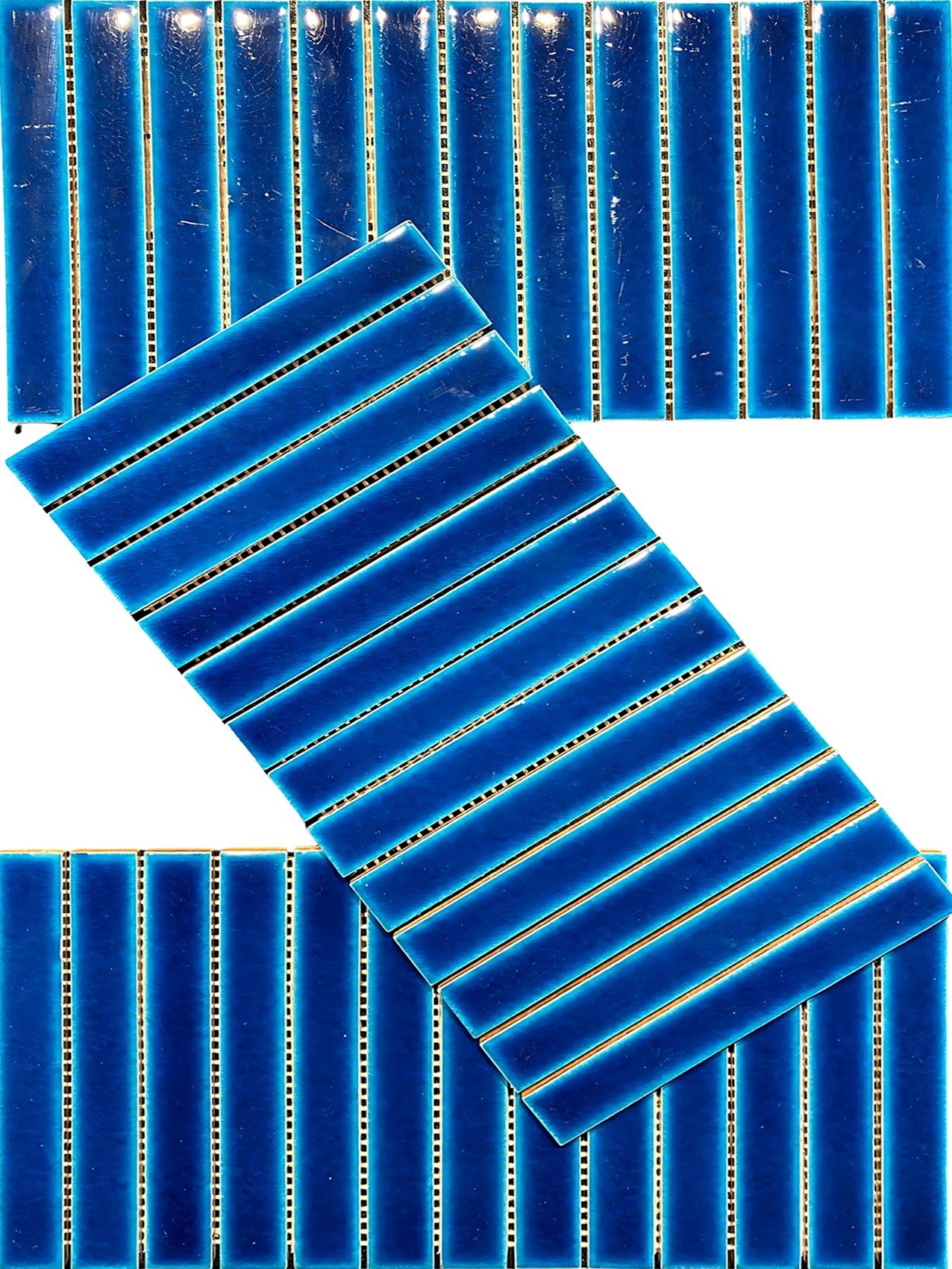 Armada Çini 15X30  KİTKAT Kobalt Çini Seramik