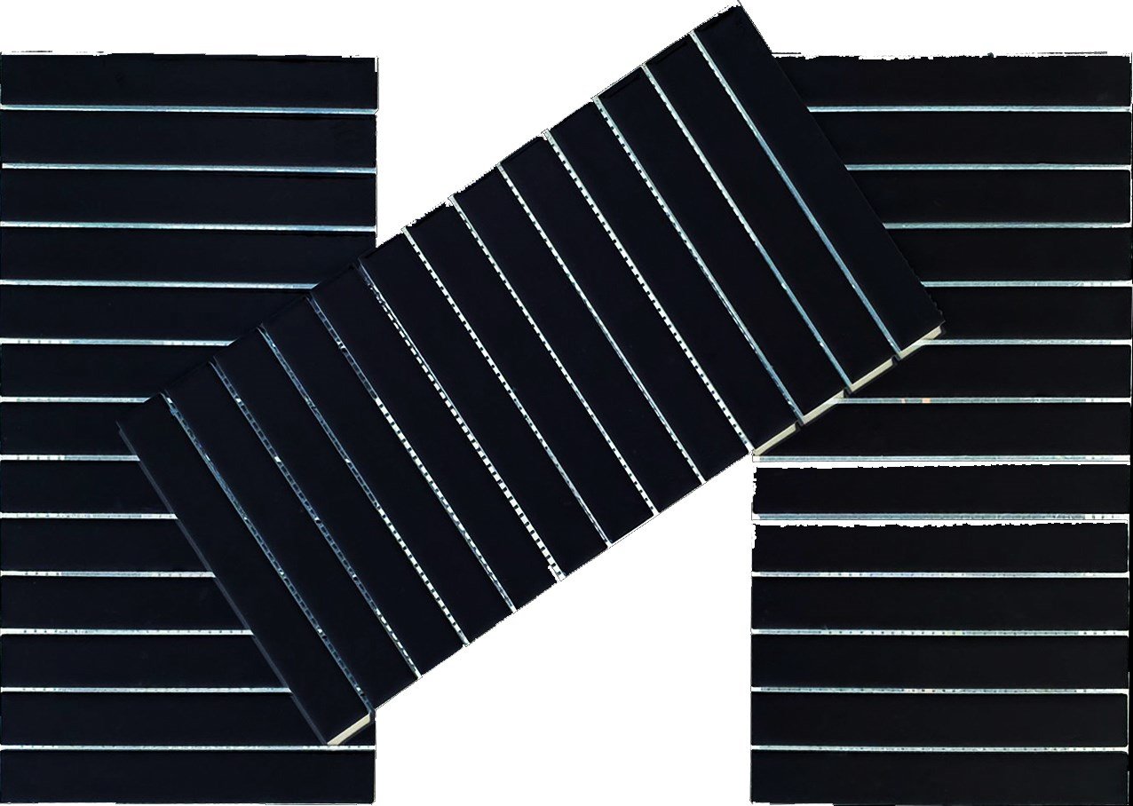 Armada Çini 15X30  KİTKAT SİYAH Çini Seramik
