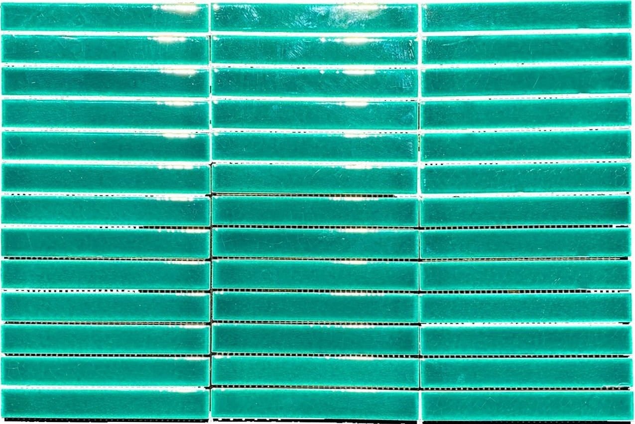 Armada Çini 15X30  KİTKAT Yeşil Çini Seramik