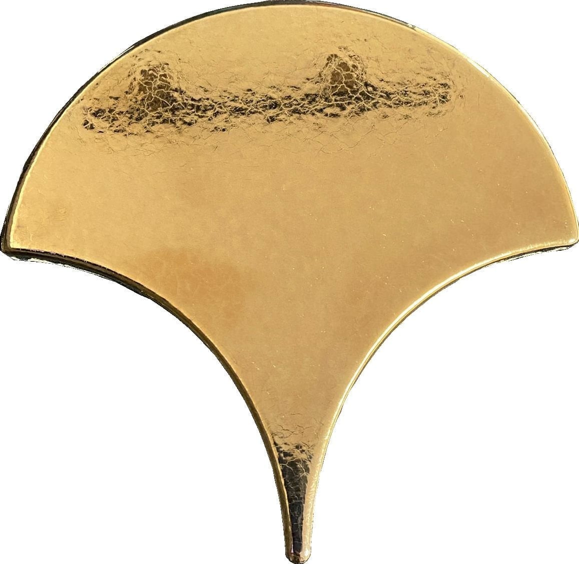 Armada Çini 17x17 cm Bronz Balık Pulu Seramik