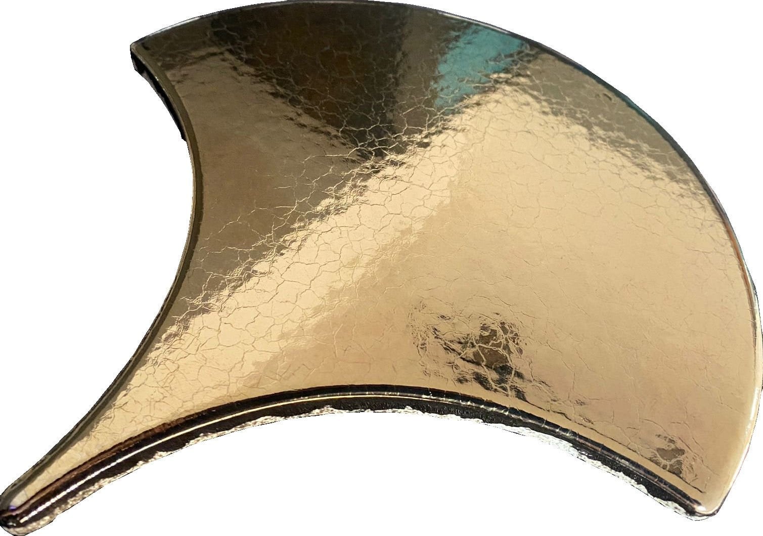 Armada Çini 17x17 cm Bronz Balık Pulu Seramik