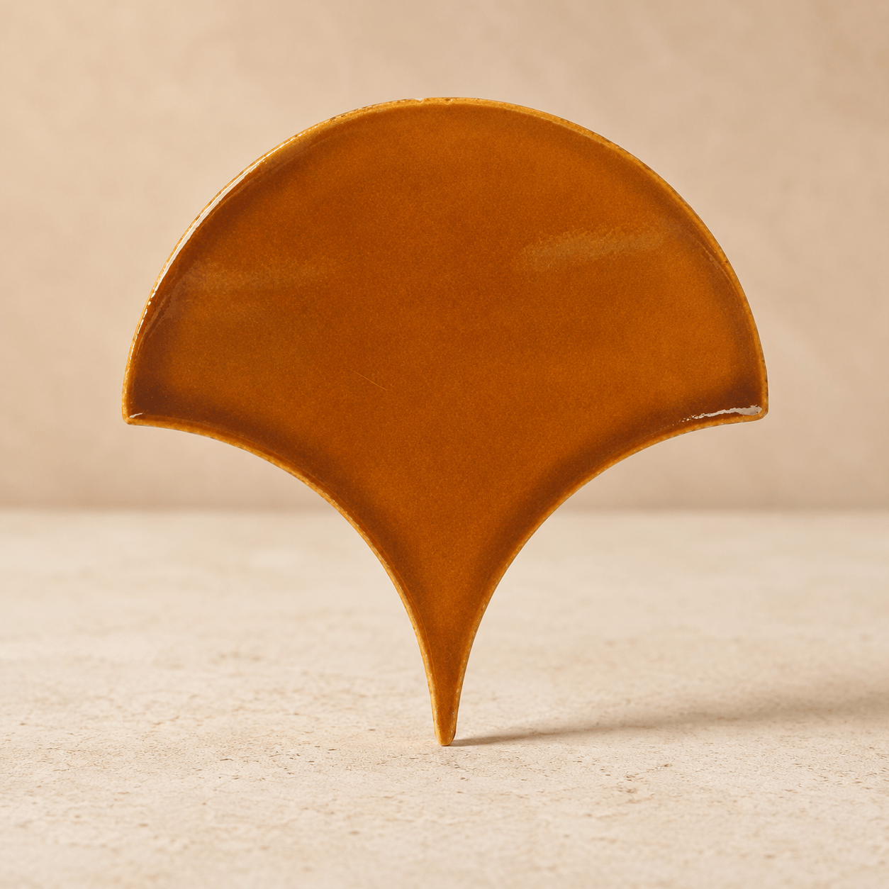 Armada Çini 17x17 cm Karamel Balık Pulu Seramik
