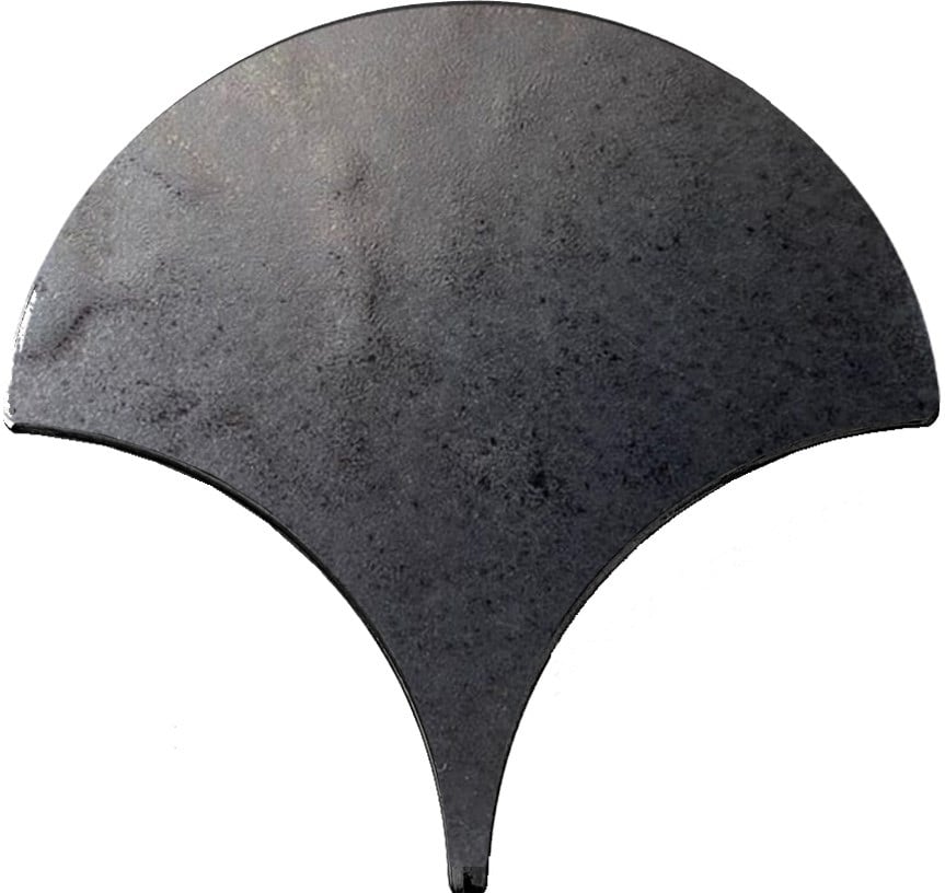 Armada Çini 17x17 cm Mat Metalik Balık Pulu Seramik 