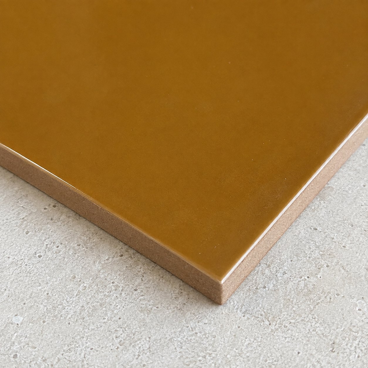 Armada Çini 20x20 Cm Ac 23 Karamel Renk Çini Seramik Karo