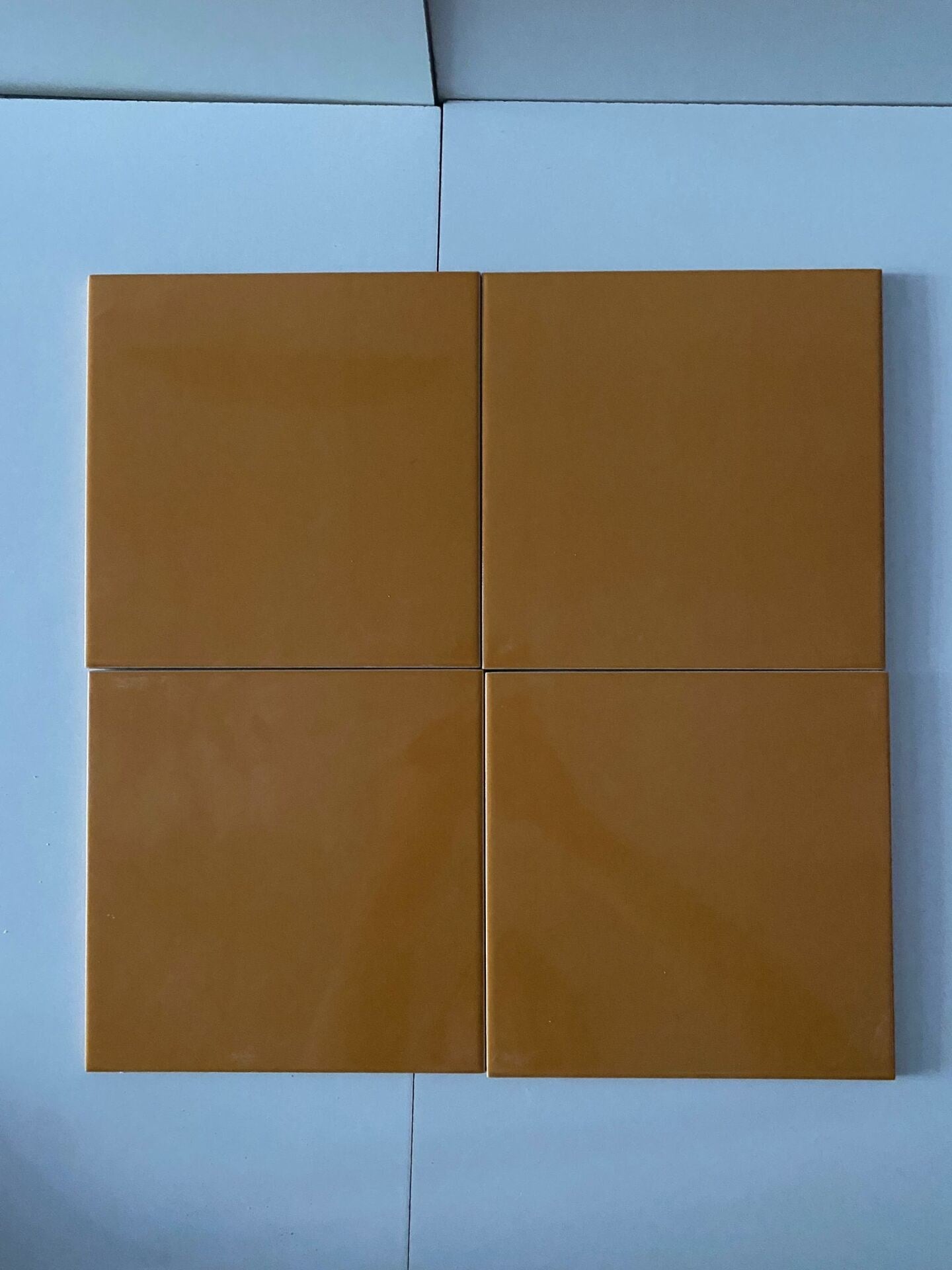 Armada Çini 20x20 Cm Ac 23 Karamel Renk Çini Seramik Karo