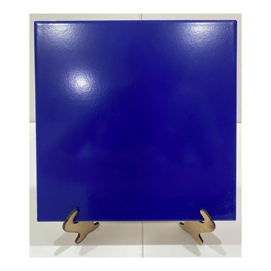 Armada Çini 20x20 Cm Ac 25 Kobalt Mavi Renk Çini Seramik Karo