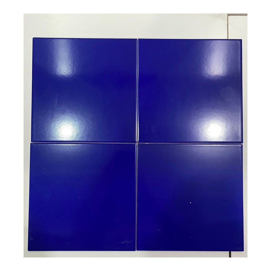 Armada Çini 20x20 Cm Ac 25 Kobalt Mavi Renk Çini Seramik Karo