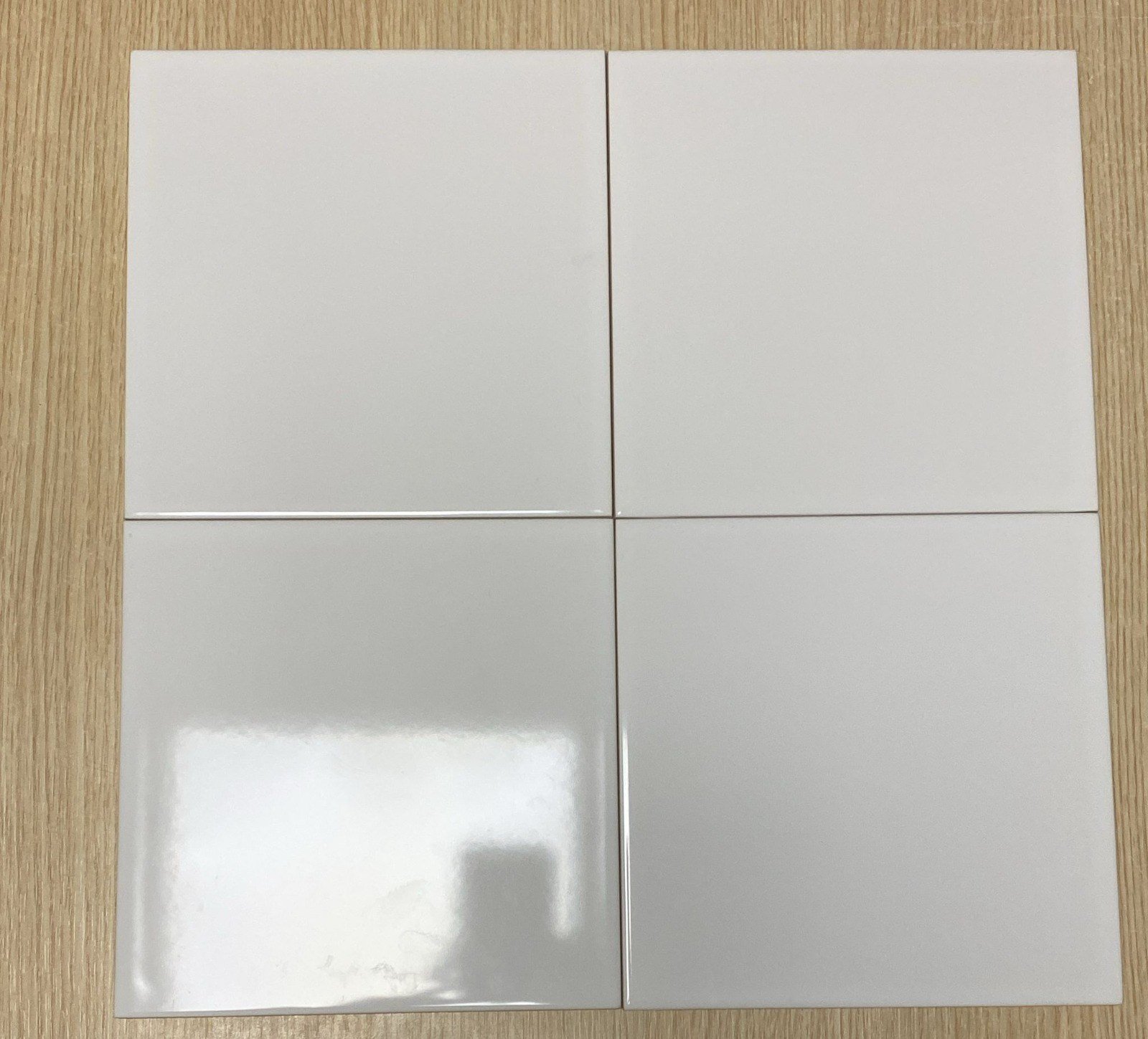 Armada Çini 20x20 Cm Ac 26 Beyaz Desen Kütahya Çini Seramik Karo