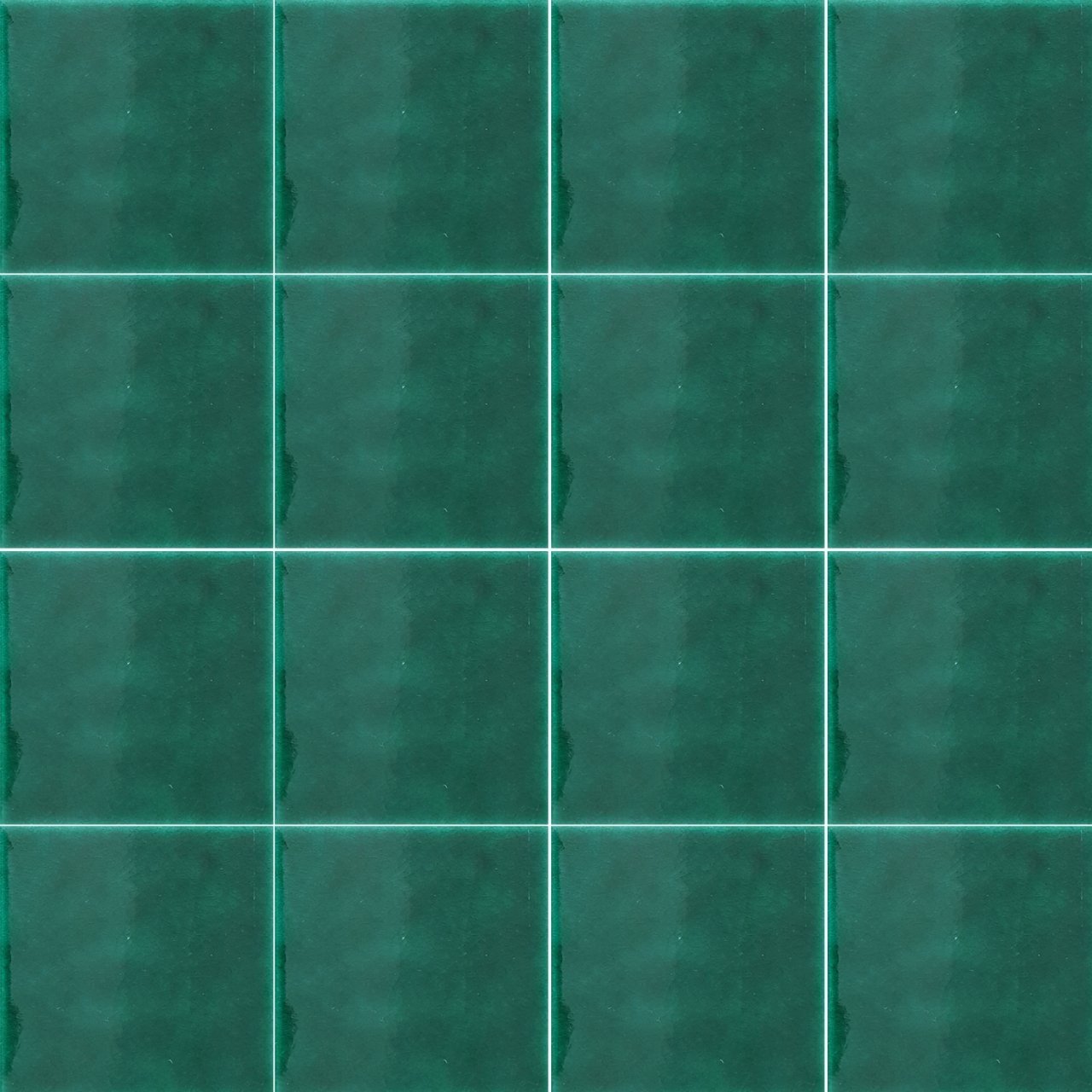 Armada Çini 20x20 Cm Düz Yeşil Çini Seramik Karo