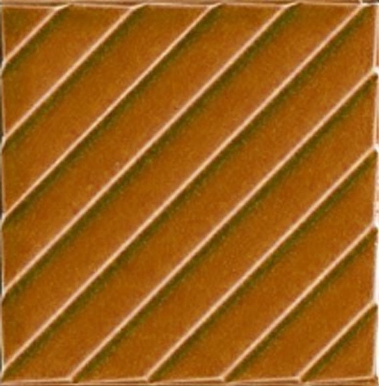 Armada Çini 20x20 Cm Linea Karamel Modern Desenli Çini Seramik Karo