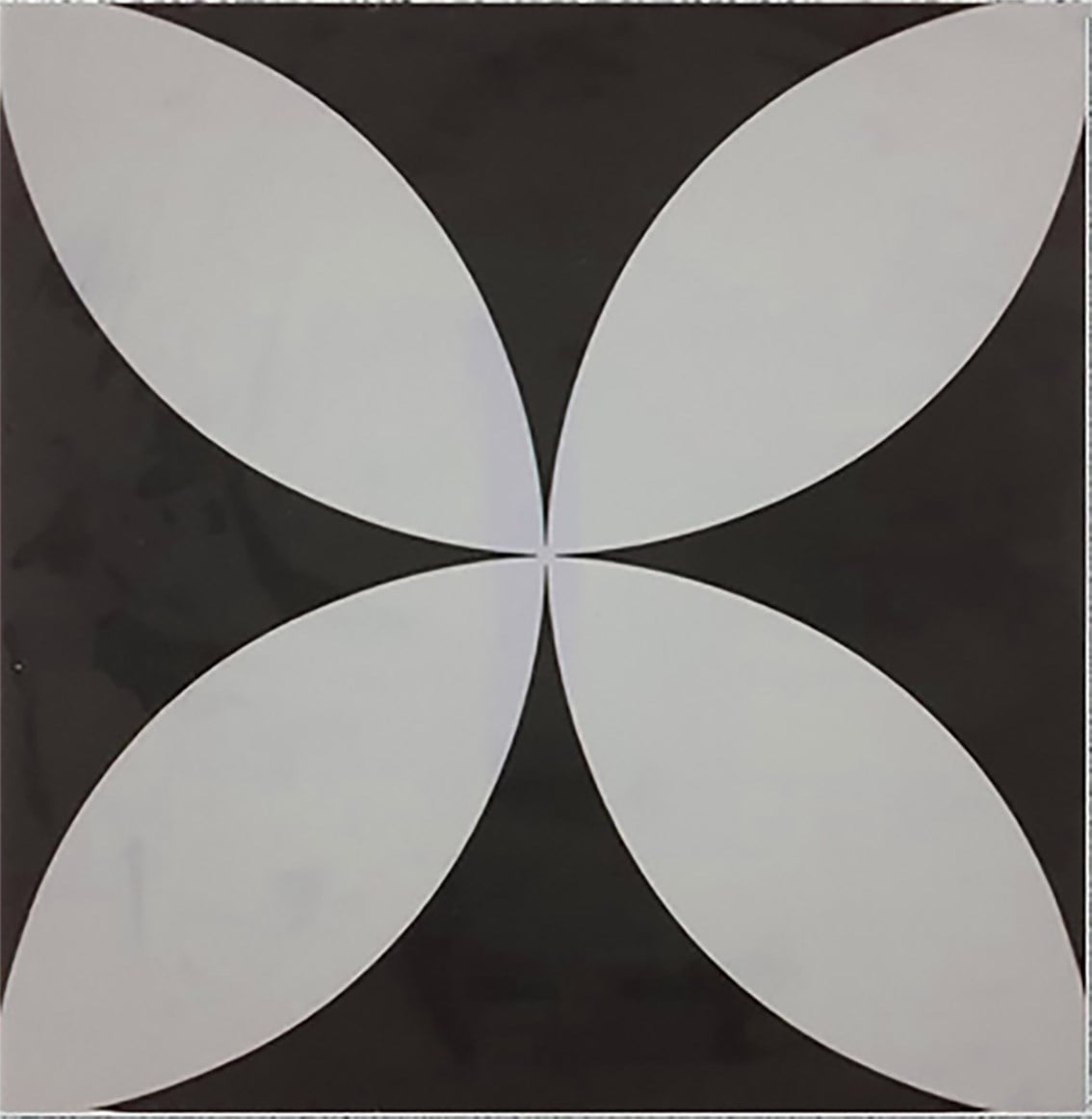 Armada Çini 20x20 Cm YC 4 Siyah Gri Geometrik Yer Çinisi