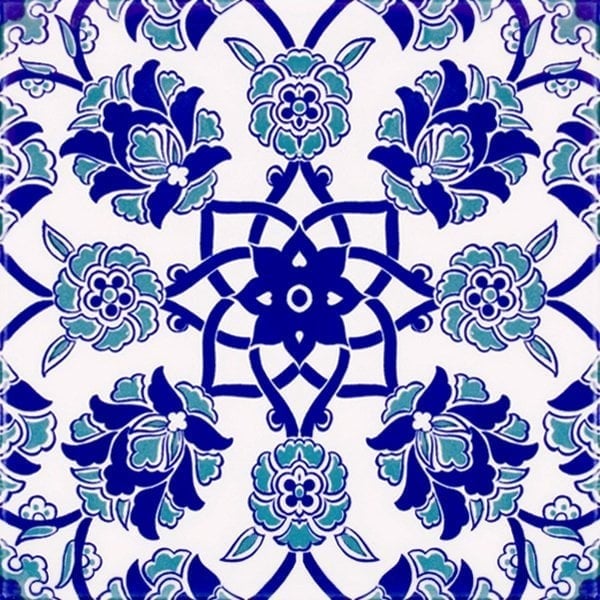 Armada Çini 60x100 Cm Ac 10 Selçuk Serigraf Türk Hamamı Pano