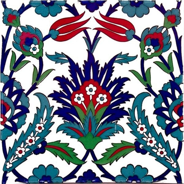 Armada Çini 60x100 Cm Ac 19 Laleli Serigraf Türk Hamamı Pano