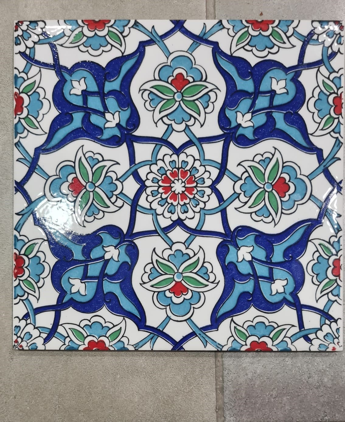 Armada Çini 60x100 Cm Ac 27 Rumi Serigraf Türk Hamamı Pano