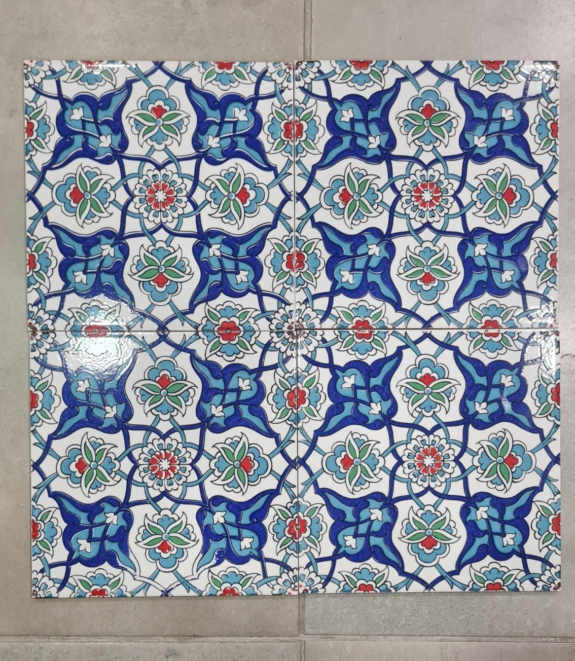 Armada Çini 60x100 Cm Ac 27 Rumi Serigraf Türk Hamamı Pano