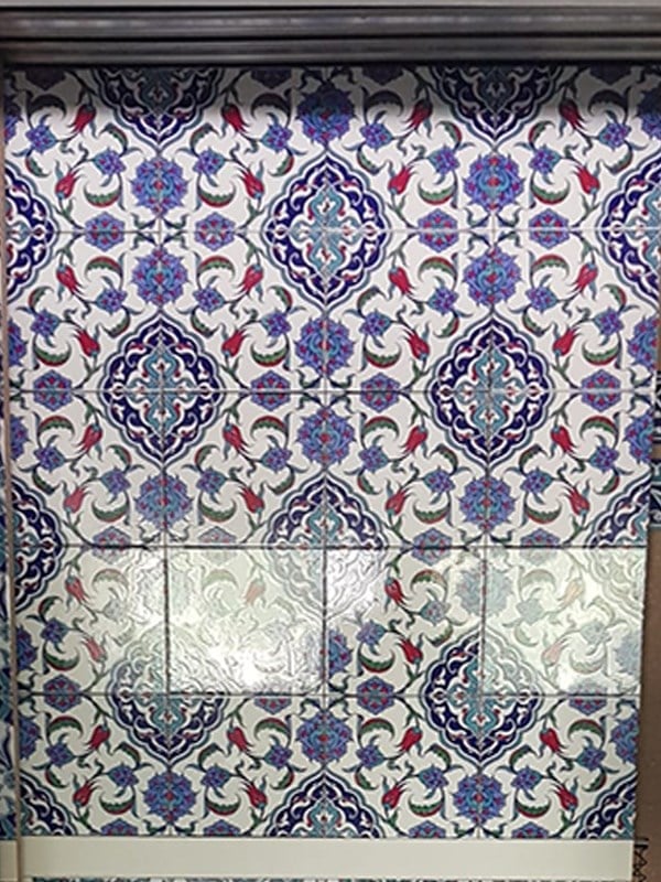 Armada Çini 60x100 Cm Ac 44 Osmanlı Serigraf Türk Hamamı Pano