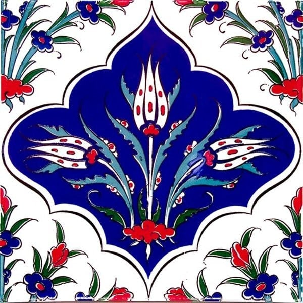Armada Çini 60x100 Cm Ac 45 İznik Serigraf Türk Hamamı Pano