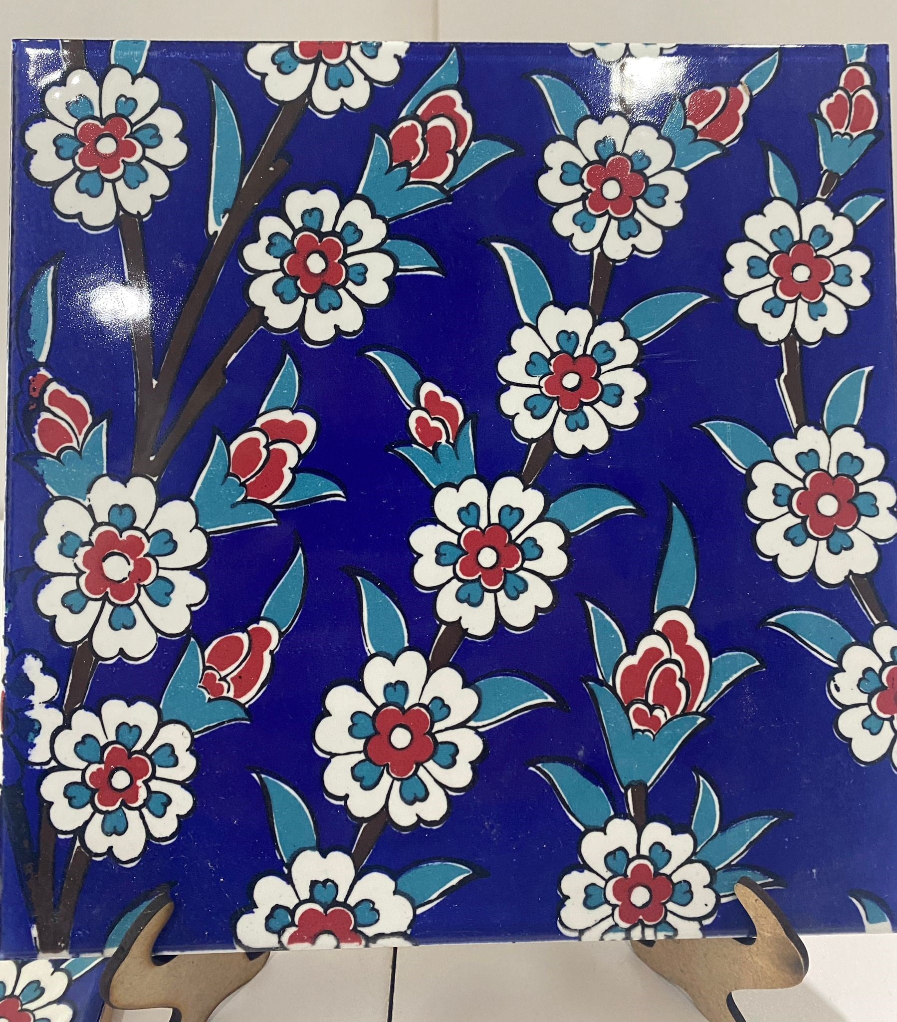 Armada Çini 60x100 Cm Ac 60 Papatya Serigraf Türk Hamamı Pano