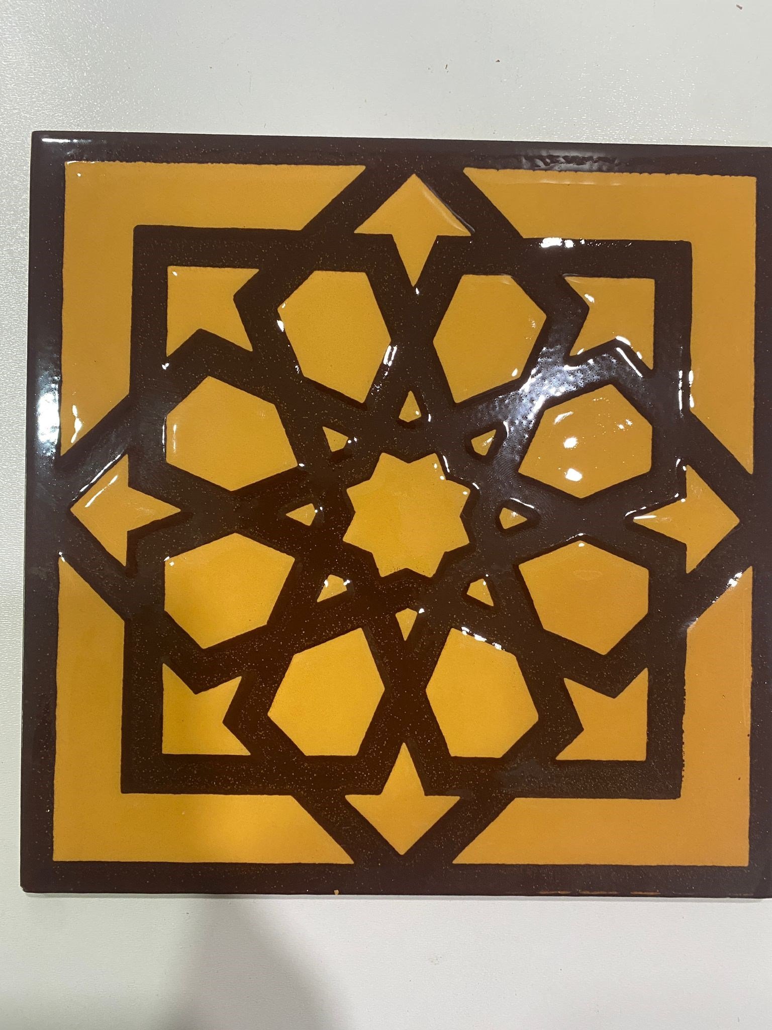 Armada Çini 60x100 Cm SP 101 Kahve Serigraf Türk Hamamı Pano