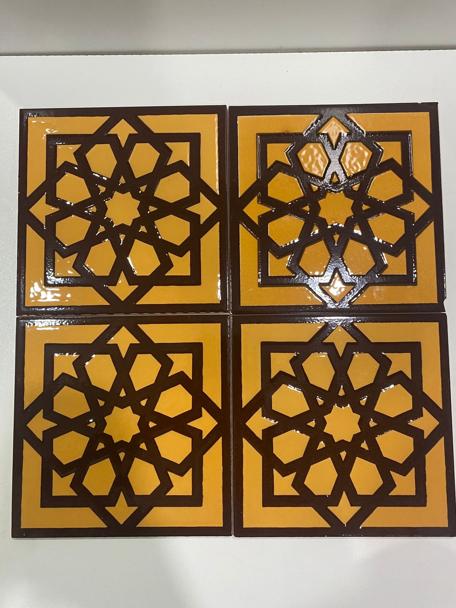 Armada Çini 60x100 Cm SP 101 Kahve Serigraf Türk Hamamı Pano