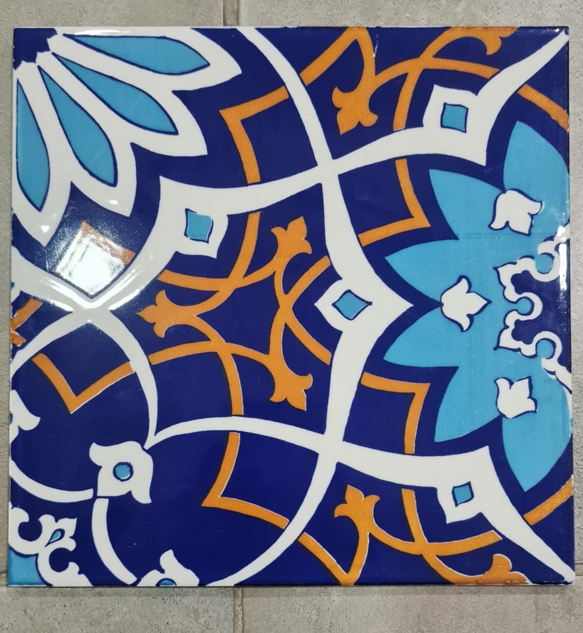 Armada Çini 60x100 Cm SP 105 Kahve Serigraf Türk Hamamı Pano