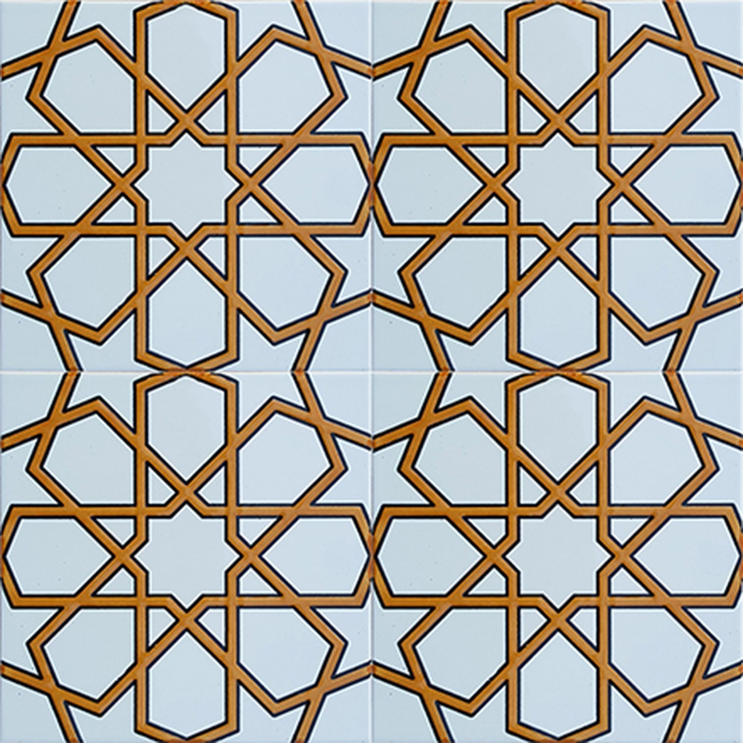 Armada Çini 60x100 Cm SP 89-v Sarı Beyaz Serigraf Türk Hamamı Pano