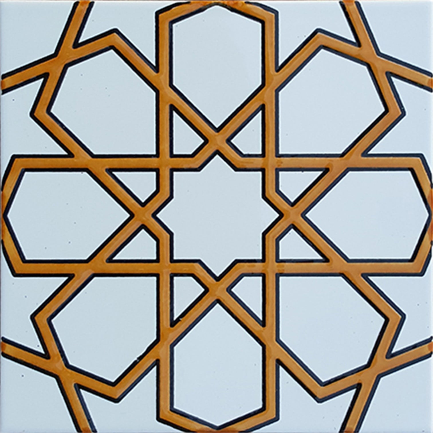 Armada Çini 60x100 Cm SP 89-v Sarı Beyaz Serigraf Türk Hamamı Pano