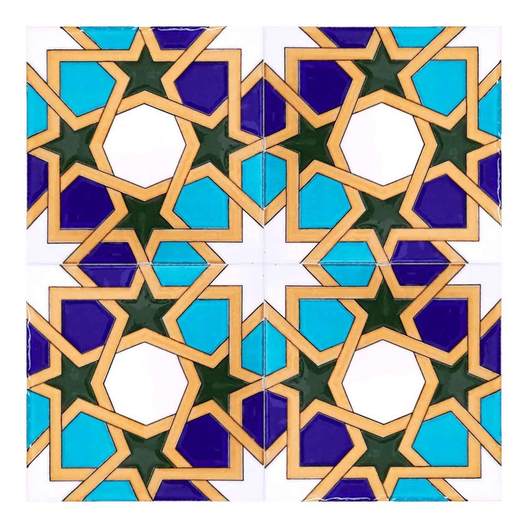Armada çini 60x100 cm SP 99 Tunus Serigraf Türk Hamamı Pano