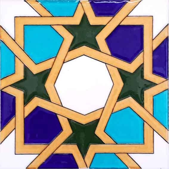 Armada çini 60x100 cm SP 99 Tunus Serigraf Türk Hamamı Pano