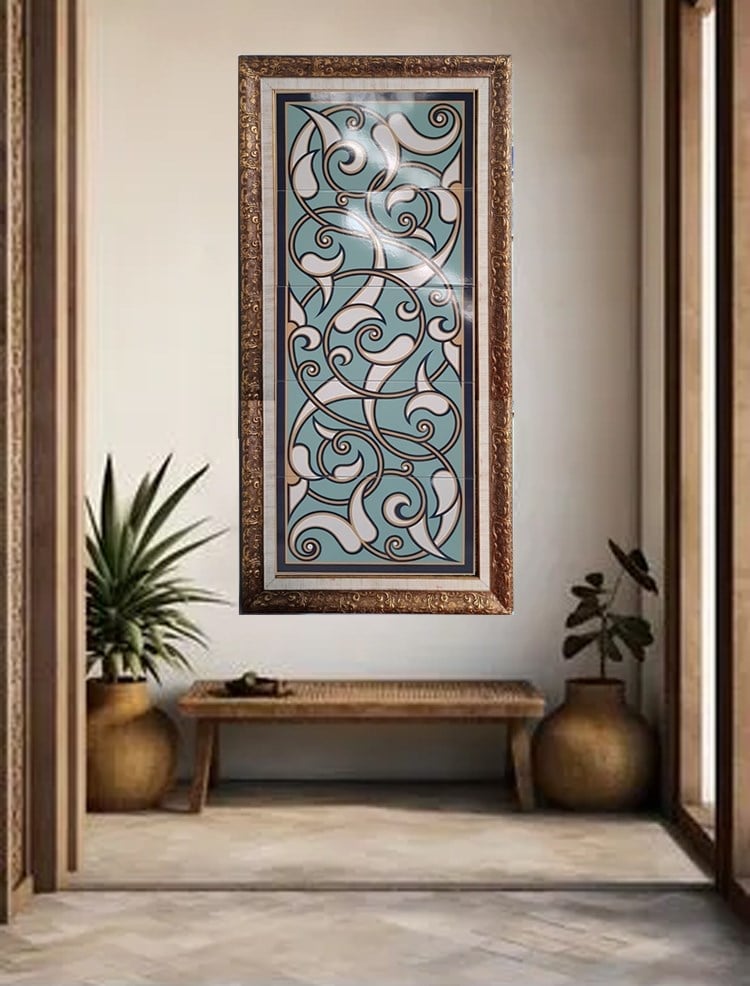 Armada Çini 60x150 Dijital Baskı Türk Hamamı Panosu