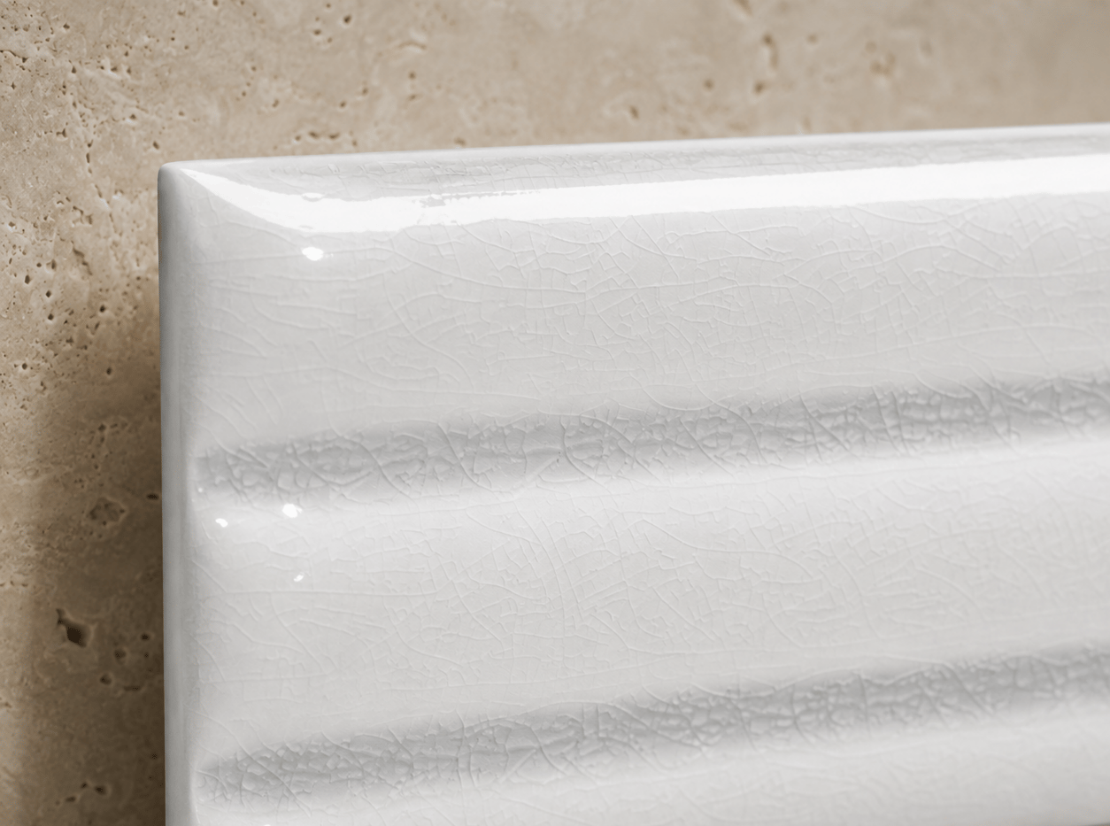 Armada Çini 7x21 Cm Bambu Beyaz  Çini Seramik