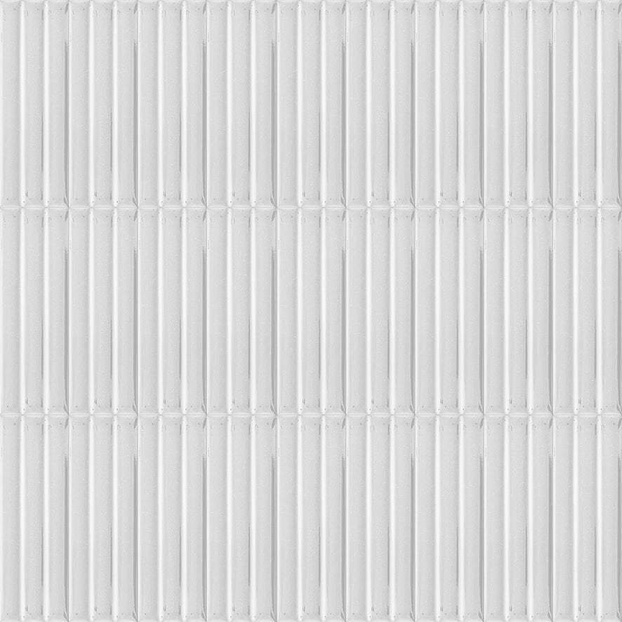 Armada Çini 7x21 Cm Bambu Beyaz  Çini Seramik