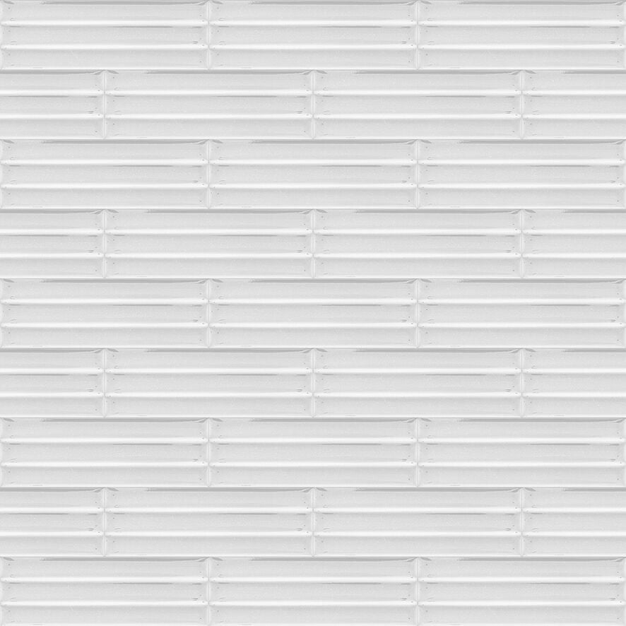 Armada Çini 7x21 Cm Bambu Beyaz  Çini Seramik