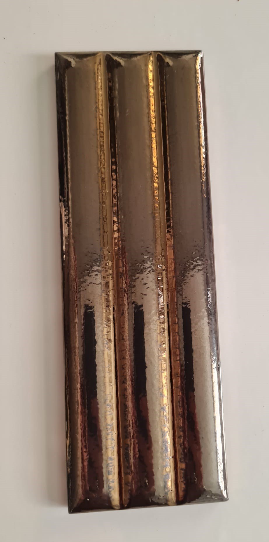 Armada Çini 7x21 Cm Bambu Bronz  Çini Seramik 