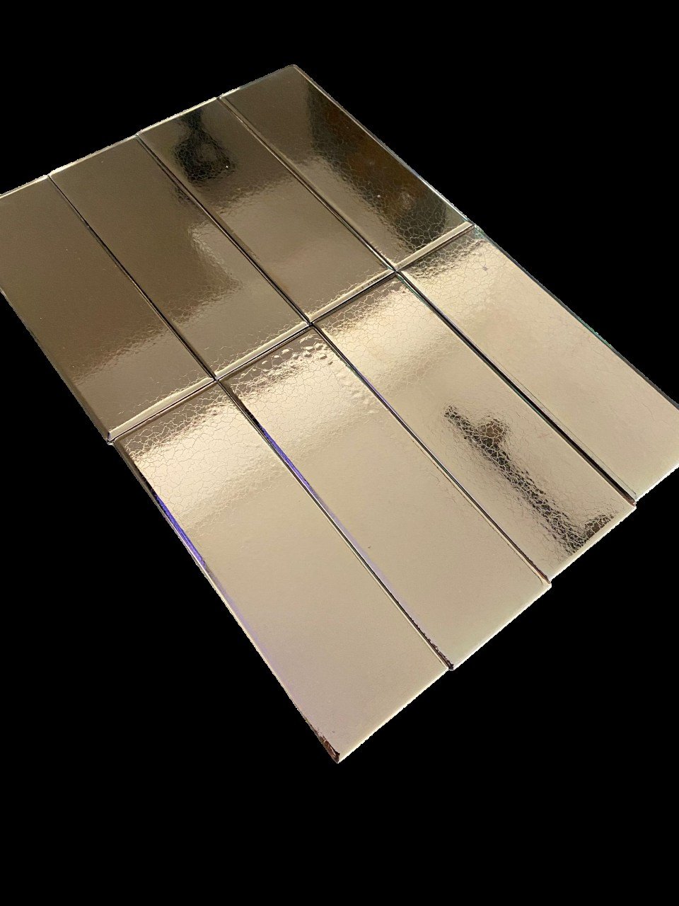 Armada Çini 7x21 Cm Düz Bronz  Çini Seramik