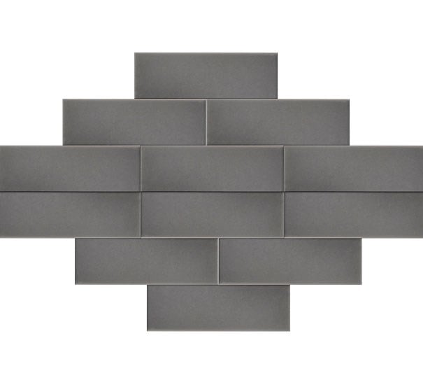 Armada Çini 7x21 Cm Düz Metalik Çini Seramik 