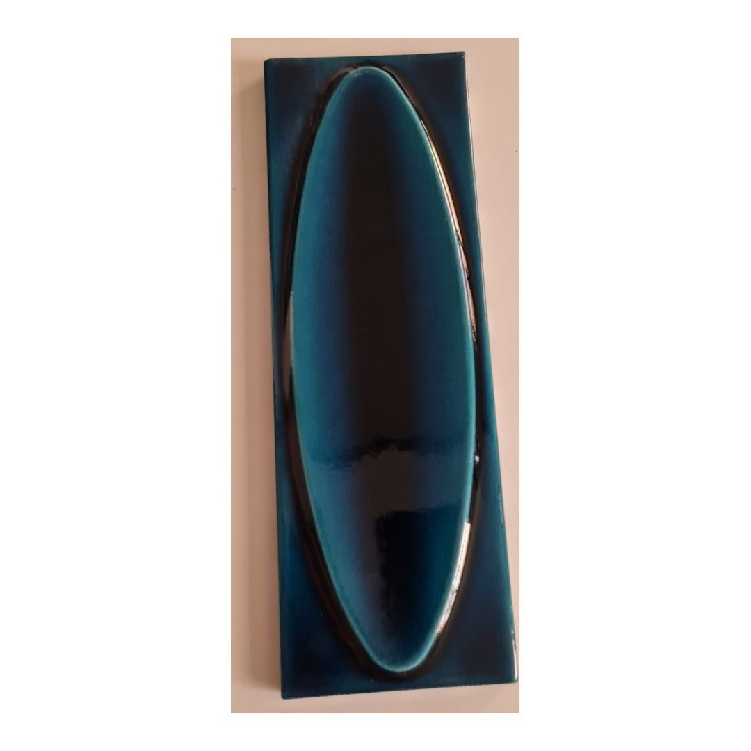 Armada Çini 7x21 Cm Metro Petrol mavisi Çini Seramik 