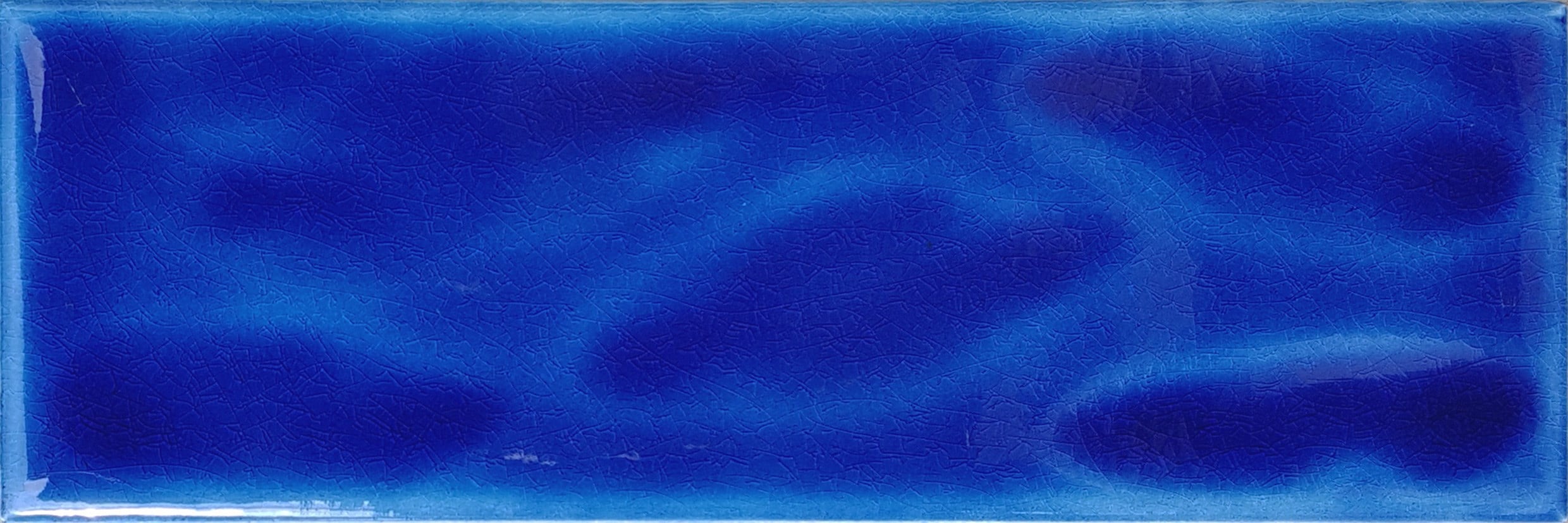 Armada Çini 7x22 Cm Tuğla Kobalt Desenli Çini Seramik karo